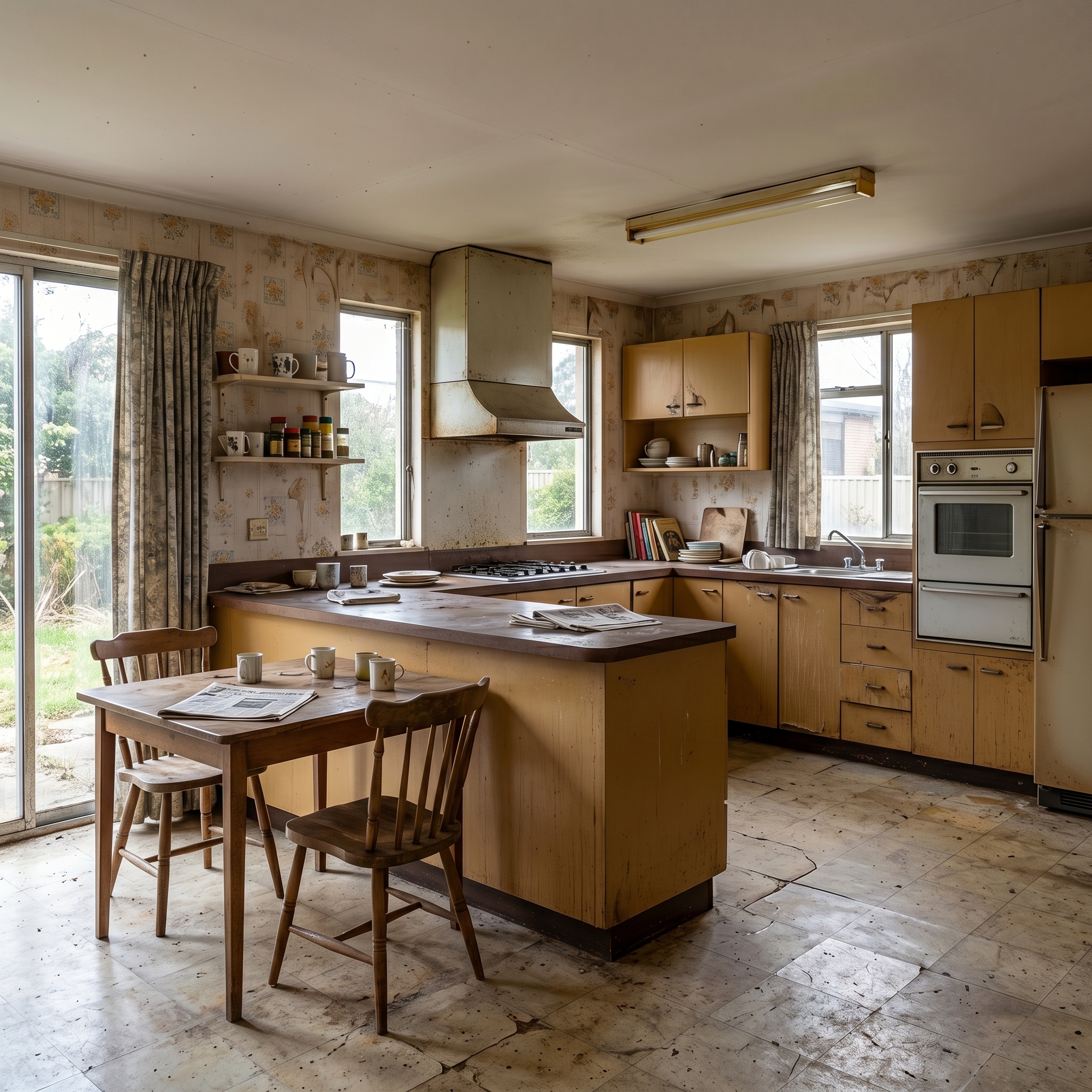 Cuisine avant rénovation